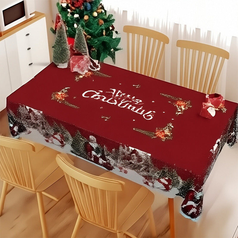 🦌Vesel, klasičen božični prt🎄🎁-SI