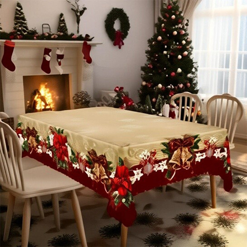 🦌Vesel, klasičen božični prt🎄🎁-SI