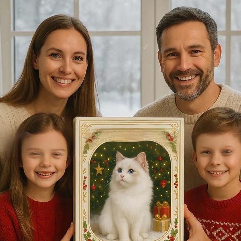 【🎁Božična ponudba🎄】Adventni koledar za ljubitelje mačk za leto 2025-SI