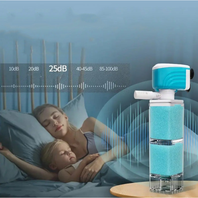 Automatinė akvariumo filtravimo sistema-LT