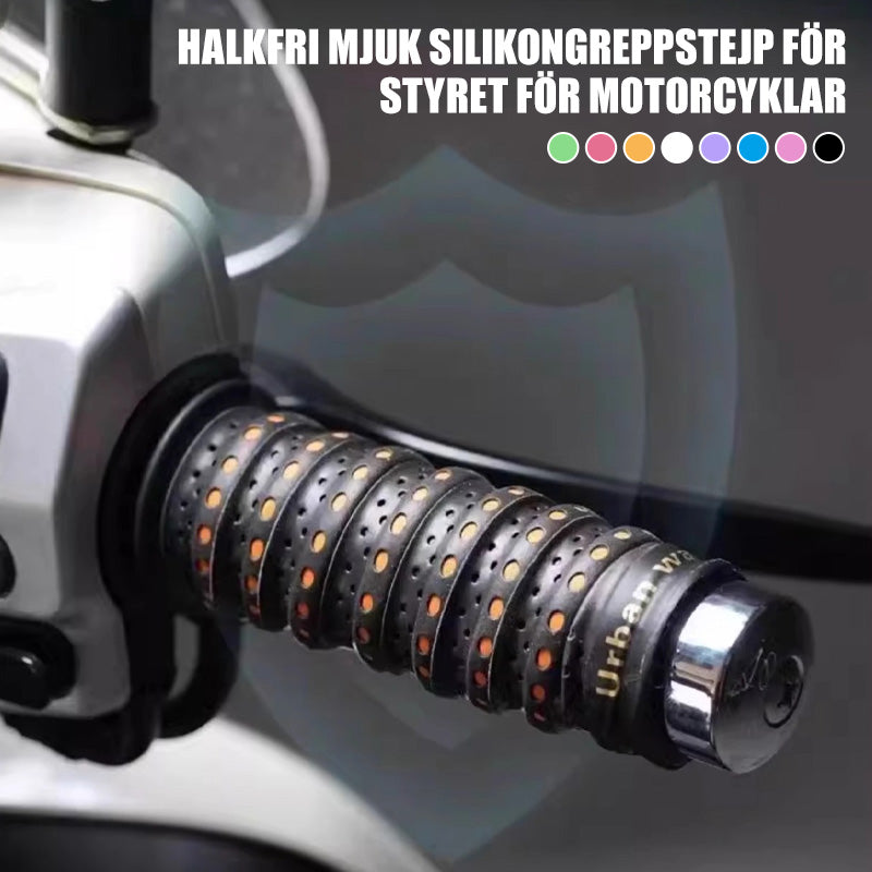 Protizdrsni mehak silikonski trak za krmilo motornega kolesa-SI