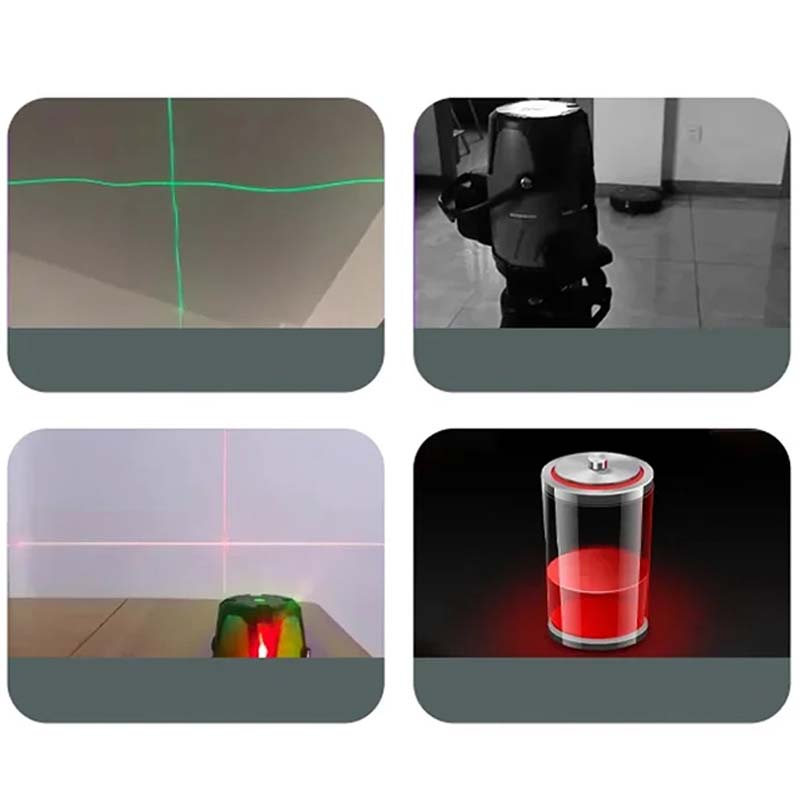 90° laserska nivelirna naprava z infrardečim žarkom-SI