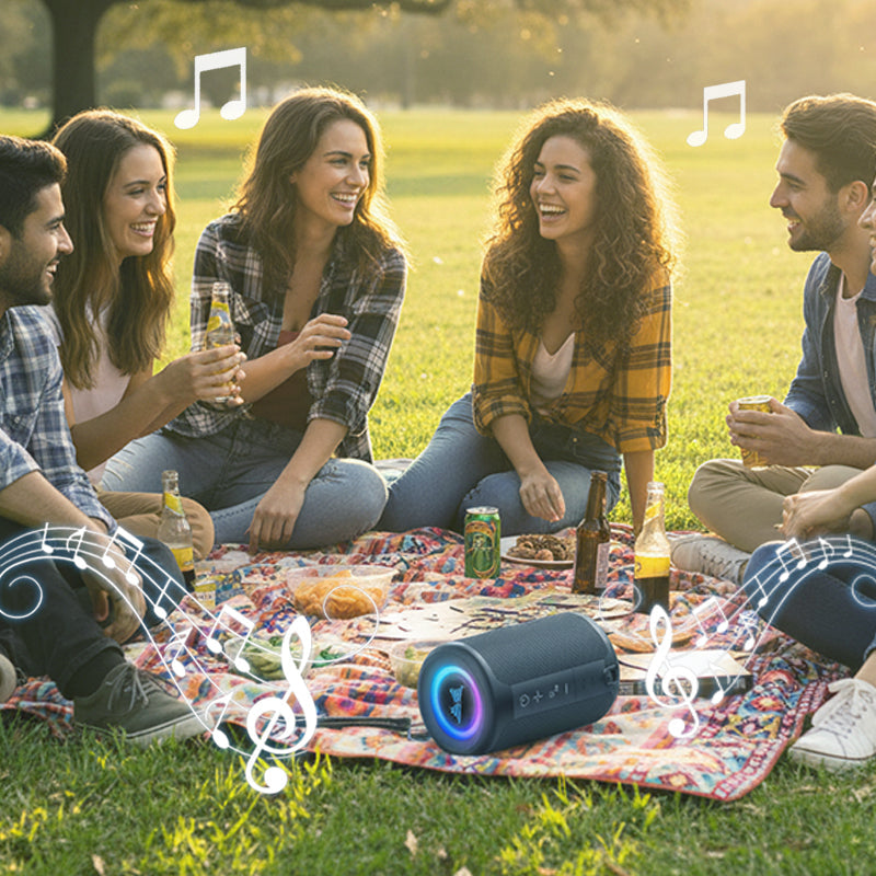 🎵 Prenosni vodoodporni Bluetooth zvočnik-SI