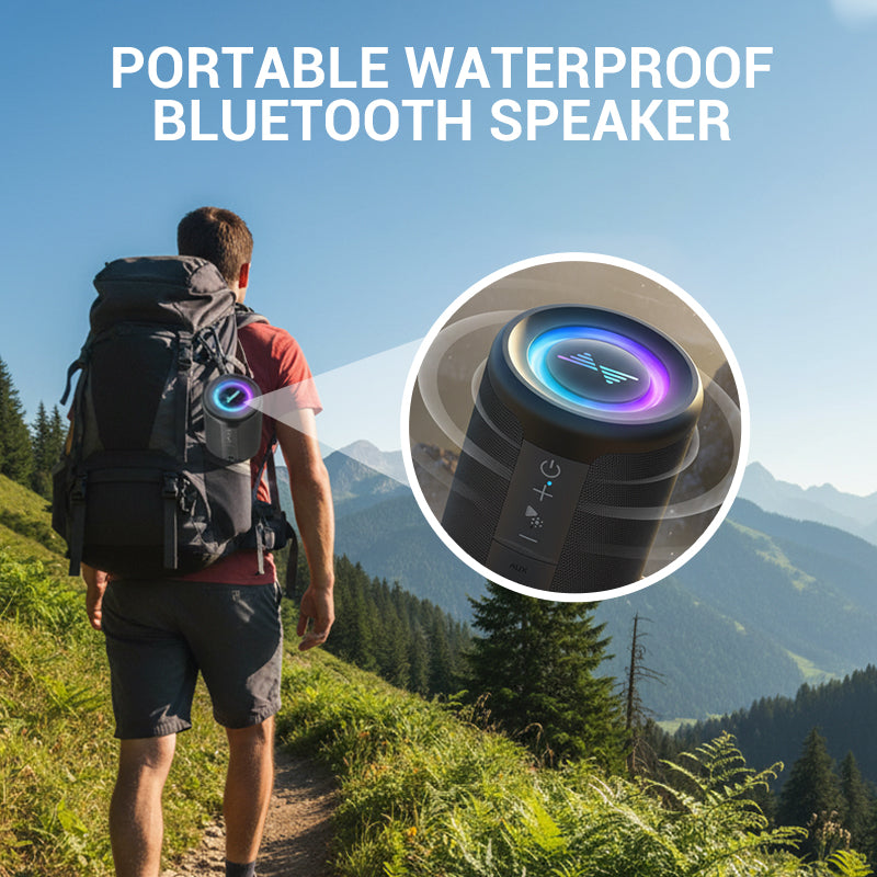 🎵 Prenosni vodoodporni Bluetooth zvočnik-SI