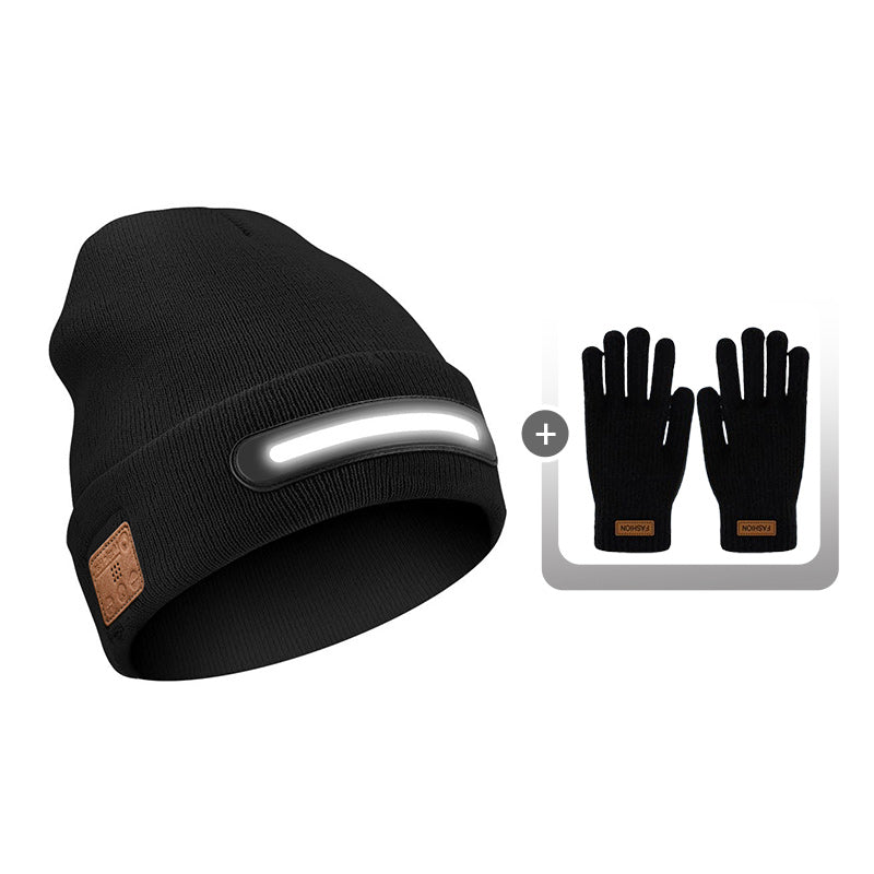 Polnilna LED kapa z Bluetoothom-SI