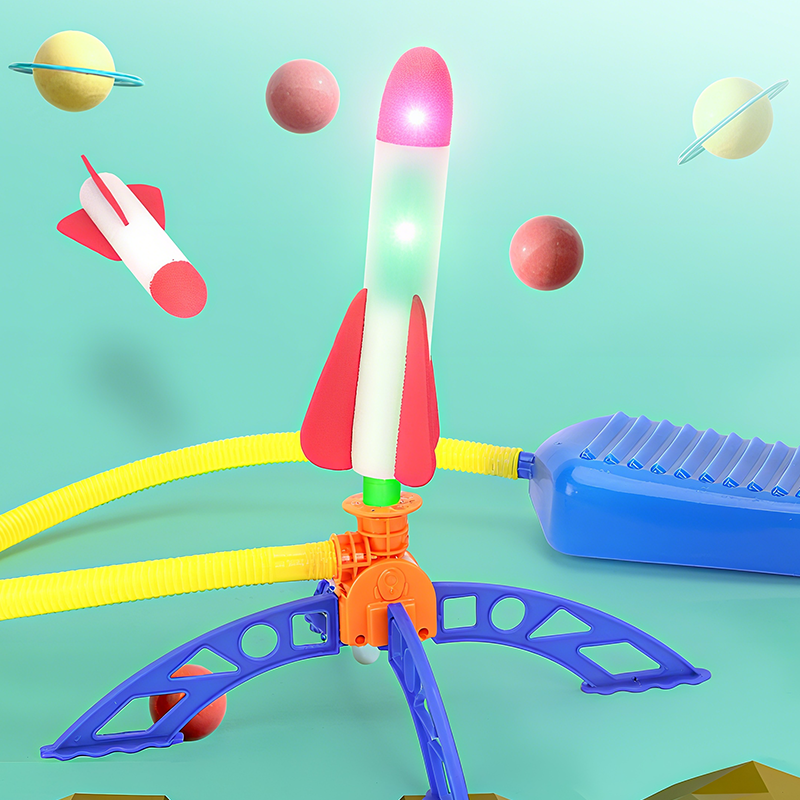🚀LED raketų paleidimo įrenginys vaikams-LT
