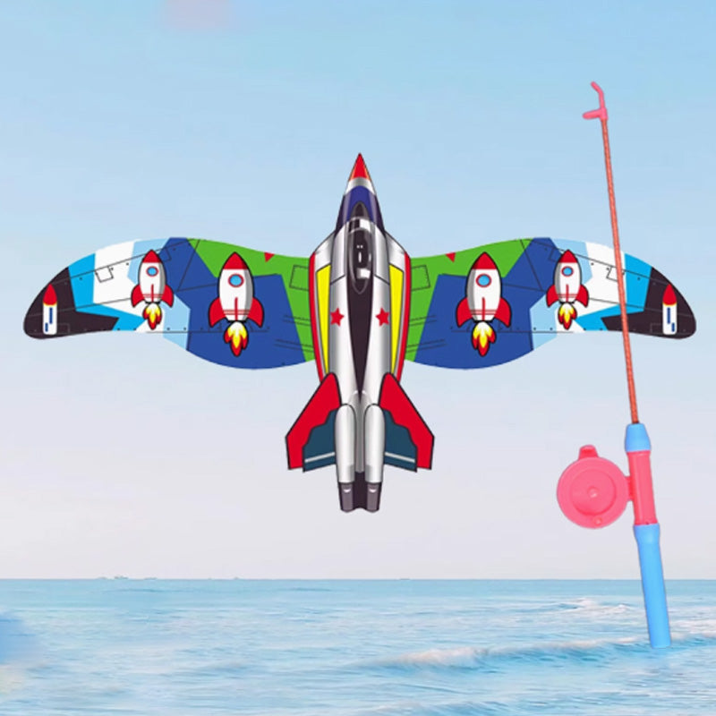 🎣🪁Inovativni zmaji za ribiško palico✨✨Enostavni za upravljanje, neskončna zabava na prostem za otroke!-SI
