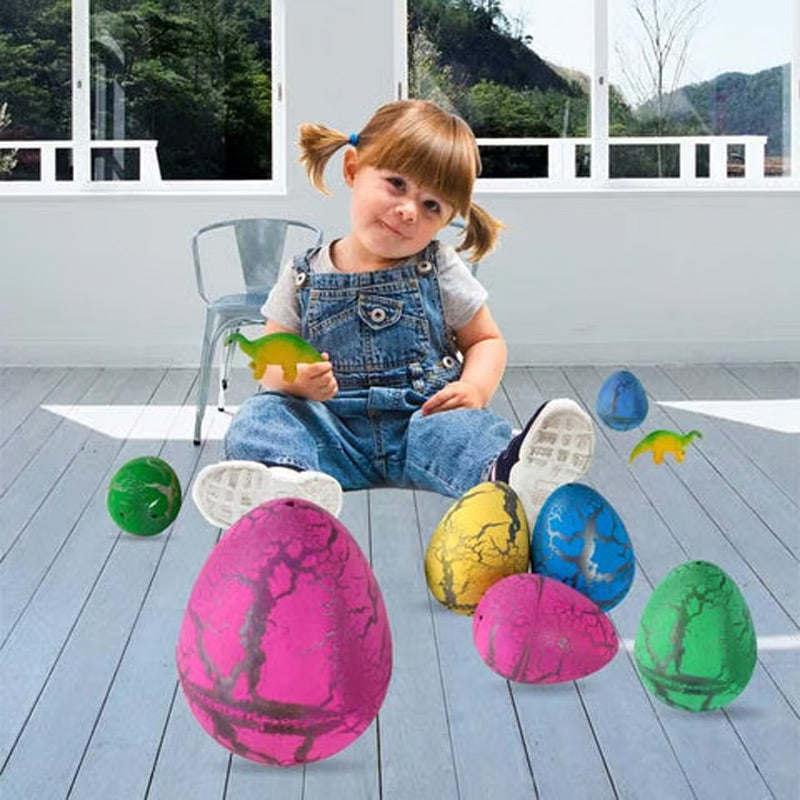 ✨ Izvaljena in rastoča dinozavrova jajca - čarobna velikonočna zabava za otroke 🐣🦖💫-SI