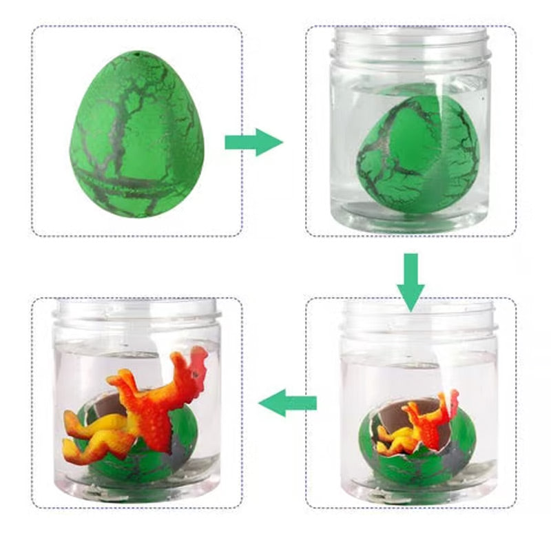 ✨ Išsiritę ir augantys dinozaurų kiaušiniai – stebuklingos Velykų pramogos vaikams 🐣🦖💫-LT