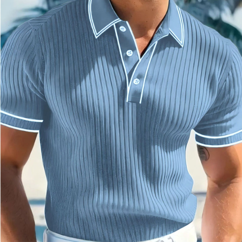 👕 Somrig Ohlapna srajca s kratkimi rokavi in prešito podlogo – zračen bombaž, moderna linija, idealna za sproščujoče dni 🏖️-SI
