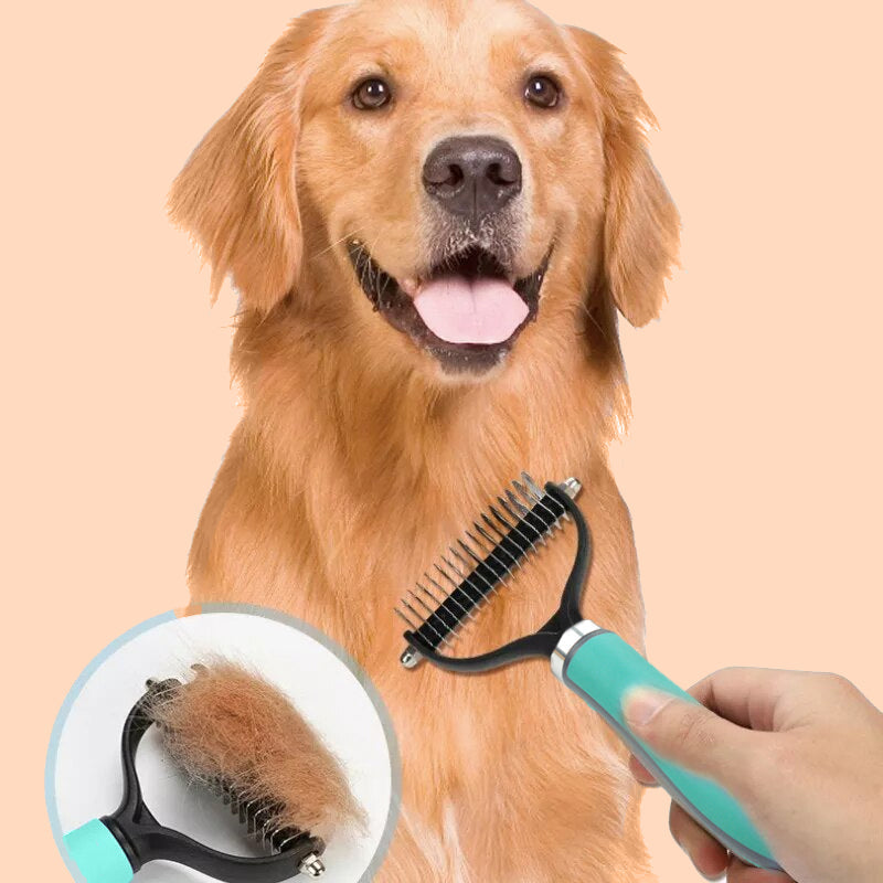 😺🐶1+1 gratis🧹 Dvostranski glavnik za mačke in pse🐾-SI