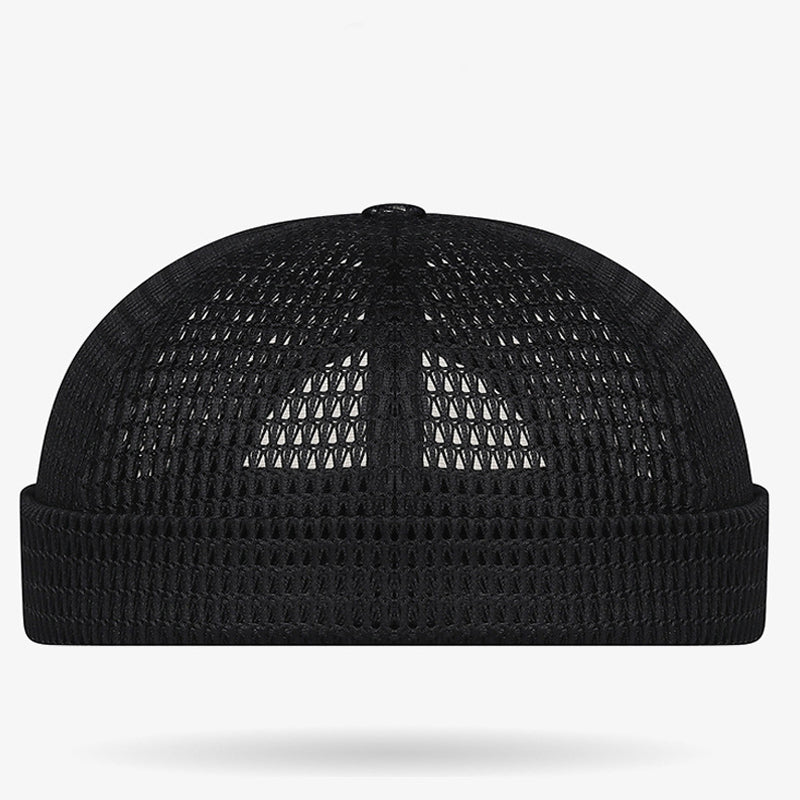 🧢🢊Lahka kapa iz zračne mrežice brez šilta-SI