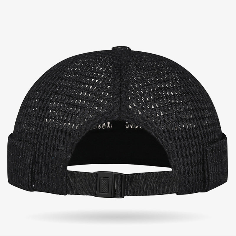 🧢🢊Lahka kapa iz zračne mrežice brez šilta-SI