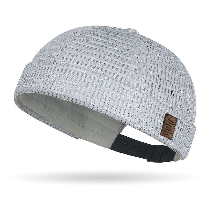 🧢🢊Lahka kapa iz zračne mrežice brez šilta-SI