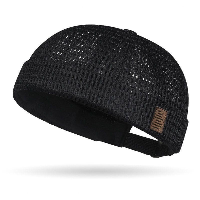 🧢🢊Lahka kapa iz zračne mrežice brez šilta-SI