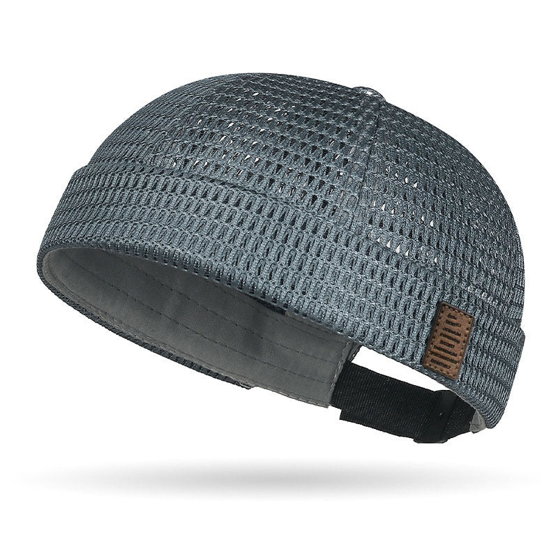 🧢🢊Lahka kapa iz zračne mrežice brez šilta-SI