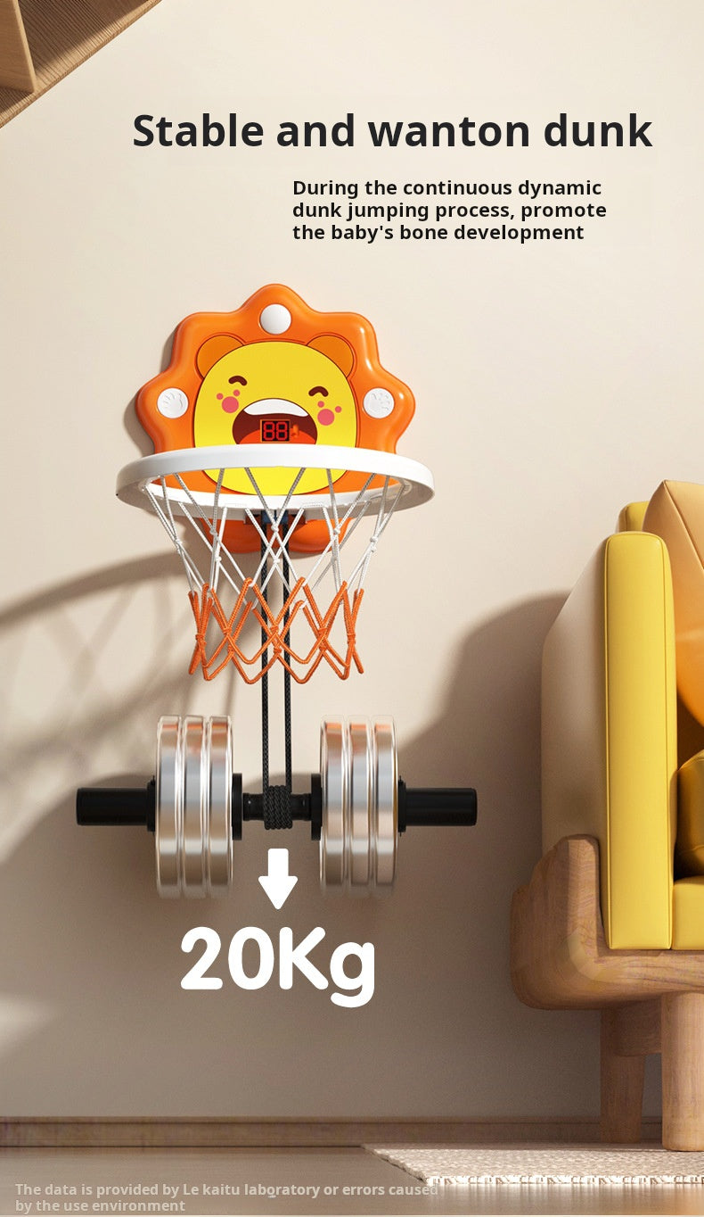 🏀🧒 Otroški košarkarski koš z nastavljivo višino-SI