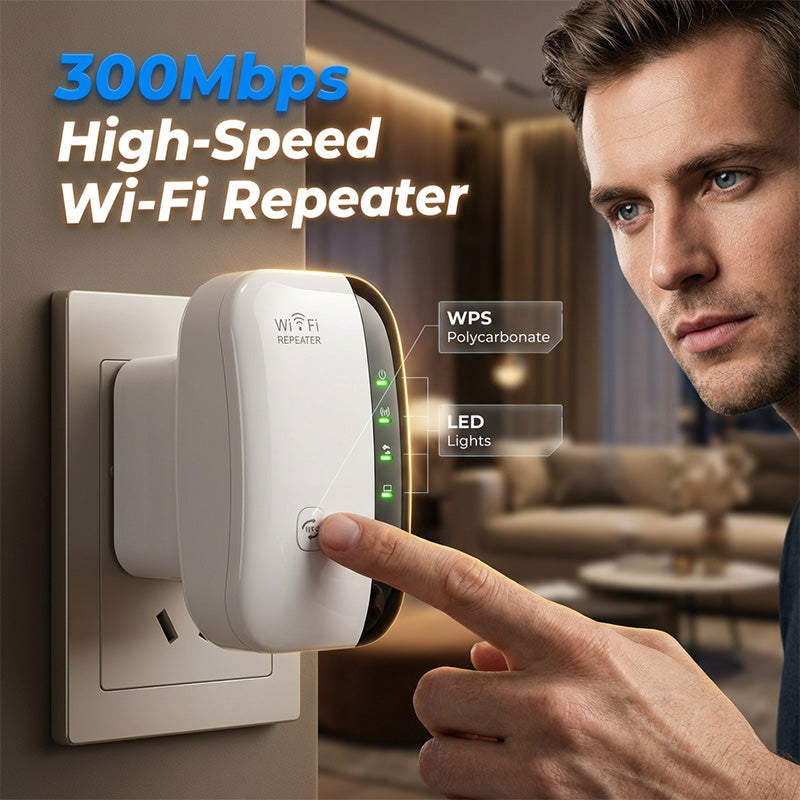 300 Mbps „Wi-Fi“ kartotuvas ir signalo stiprintuvas-LT