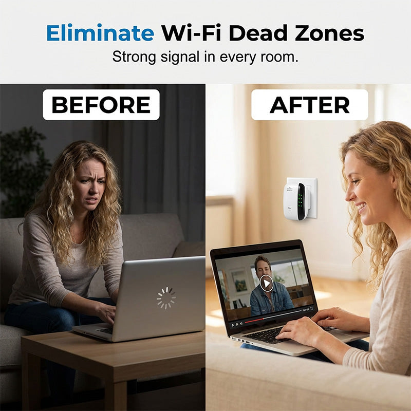 300 Mbps „Wi-Fi“ kartotuvas ir signalo stiprintuvas-LT