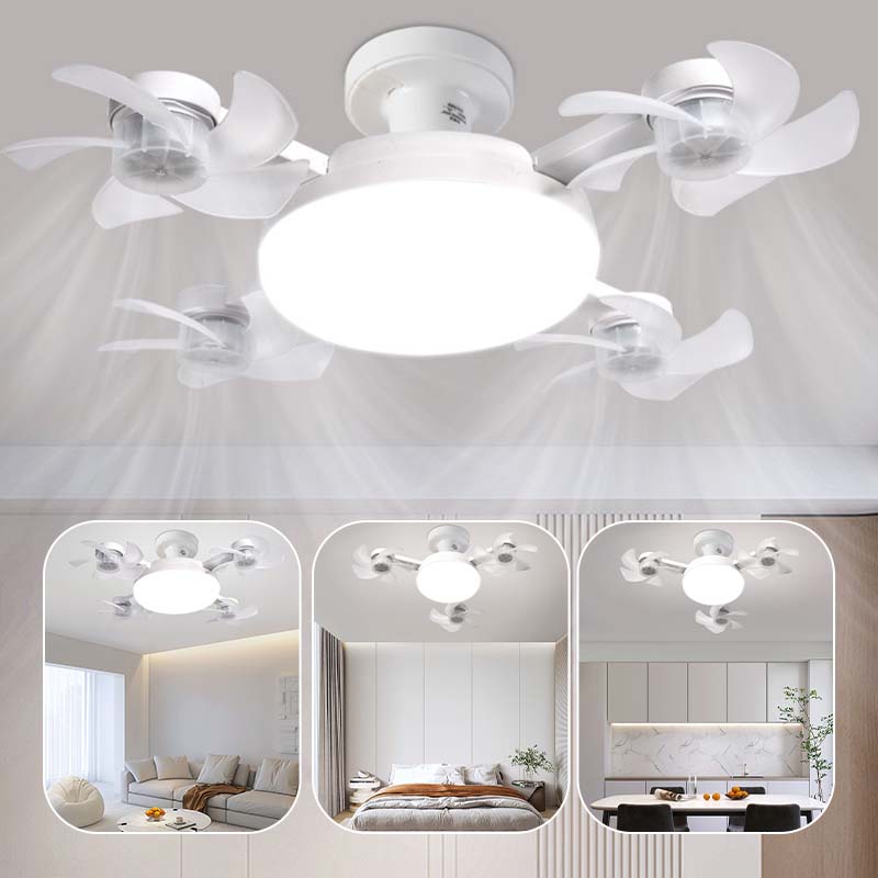 💡 Uživajte v hladnem udobju in mehki svetlobi - Sodoben LED stropni ventilator z daljinskim upravljalnikom - Plačilo po povzetju 🌀-SI
